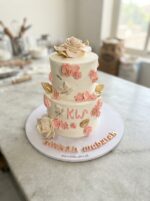 Two Tier Floral Cake - Image 7