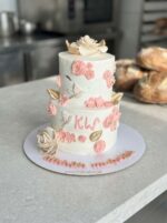 Two Tier Floral Cake - Image 2