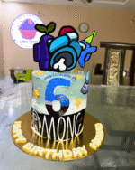 Among Us Theme Cake - Image 2