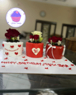 Three Cake on a Tray - Cake Trio - Image 2