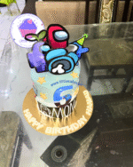 among us theme cake