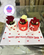 Three Cake on a Tray - Cake Trio - Image 8
