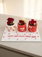 Three Cake on a Tray - Cake Trio - Image 2