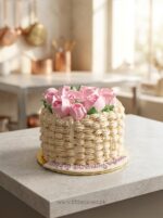 Flower Basket Cake - Image 3