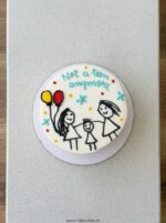 Cute Family Birthday Doodle Cake - Image 3