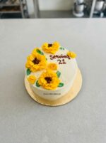Sunflower Theme Bento Cake - Image 2