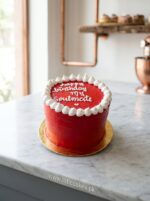 Red Birthday Bento Cake - Image 4